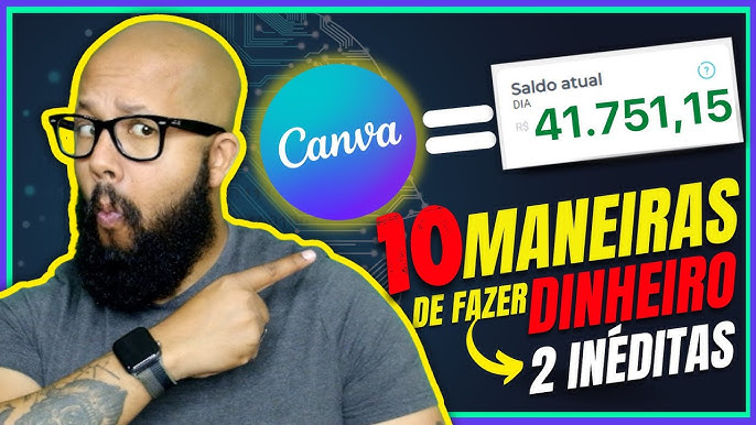 Como Ganhar Dinheiro Pelo Canva - Como Ganha Dinheiro Na Internet