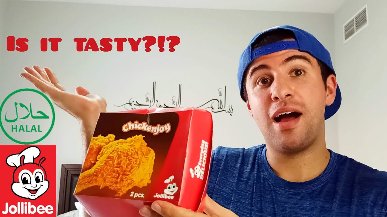 EATING HALAL JOLLIBEE IN DUBAI MUKBANG