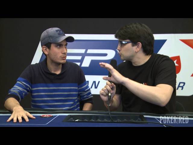 EPT San Remo 2014 día 2  Entrevista a Antonio Lafosse