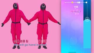Squid Game Round&Round Full | Rush Tiles Rhythm Piano Game screenshot 3
