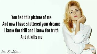 Paloma faith - Guilty Lyrics (Mr. Stubborn)