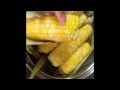 トウモロコシの茹で方 (無水鍋)