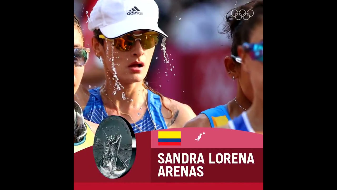 Gehen Olympia 2.OS Silber 2020 Foto signiert COL ARENAS Sandra 