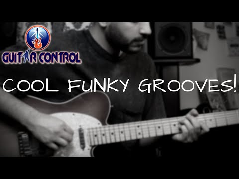 How To Play a Cool Funky Groove On Guitar - Rhythm Guitar Lesson On Funk Grooves
