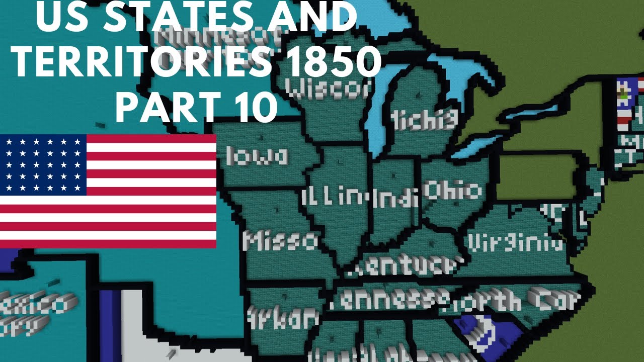 How To Build Indiana, Ohio & Kentucky In Minecraft (1850 US States and ...