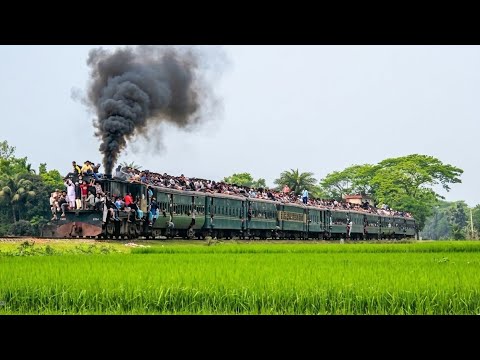 Over Crowded Train, Heavy Eid Rush 2026 in Bangladesh Railway.