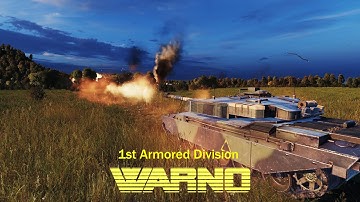 WARNO Ranked 1v1 on Battle for Two Lakes with 1st Armored Division