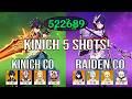 🔥 Kinich 5-Shots! &amp; Raiden STELLAR Conduct DESTROY Spiral Abyss 12 | Genshin Impact