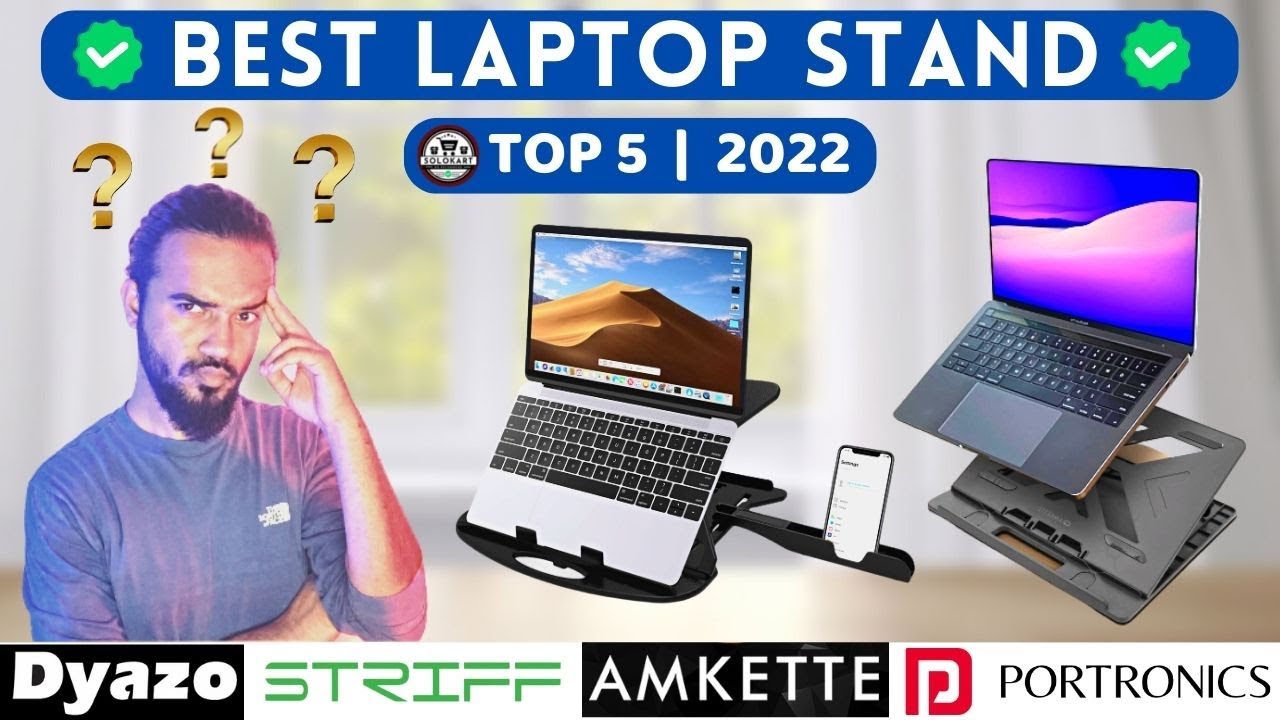 Best Laptop Stands In India Adjustable Laptop Stand For Bed+Work 🔥