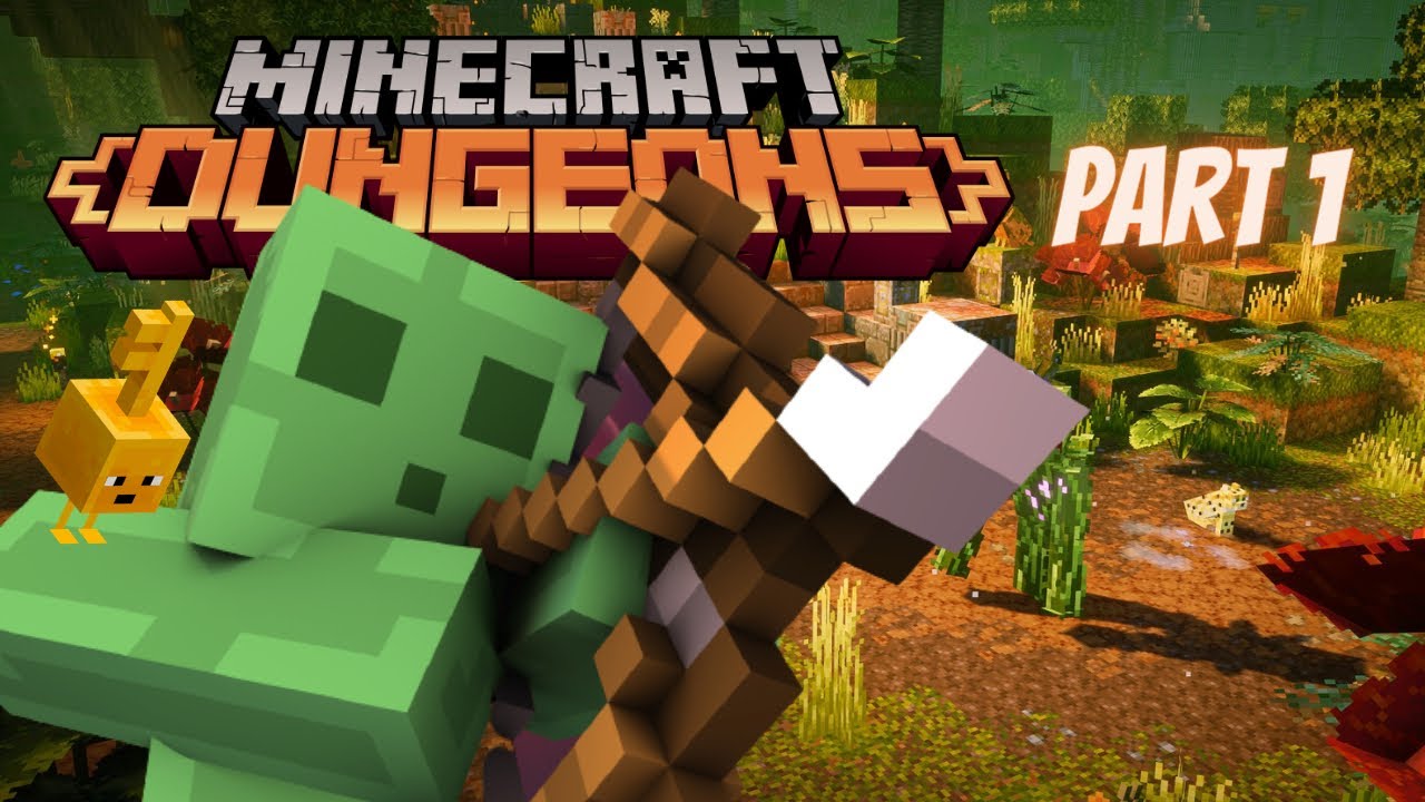 Minecraft Dungeons Part 1 I Suck At This - YouTube