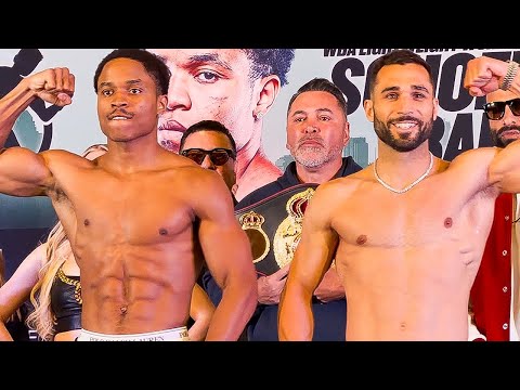 Floyd Schofield vs Lucas Bahdi • WEIGH-IN + INTENSE FACE-OFF | “I BEAT ASS!”