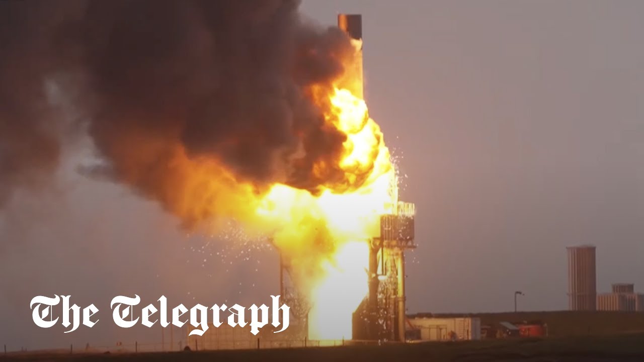 Rocket engine explodes at Shetland spaceport | 1:00 | The Telegraph | 5.69M subscribers | 26,006 views | August 20, 2024