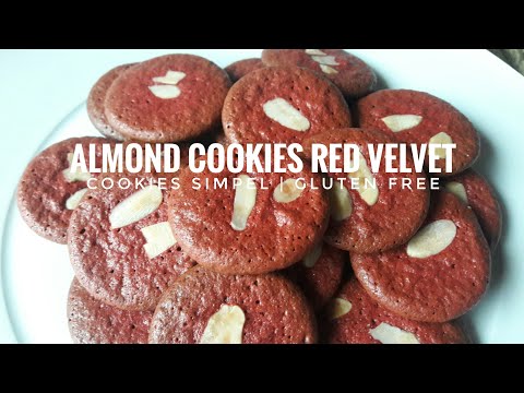 almond-cookies-red-velvet-gluten-free-|-cookies-kue-kering-putih-telur-|-berbagi-resep