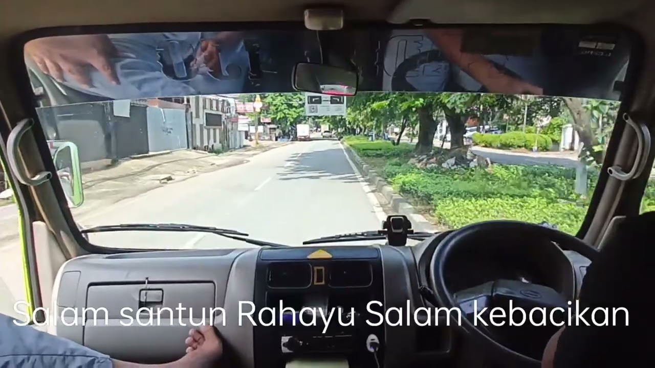 Part:001🚗🚚🚚// Melintas Pasar Sumur Batu #viral #vlog @Elyef01 