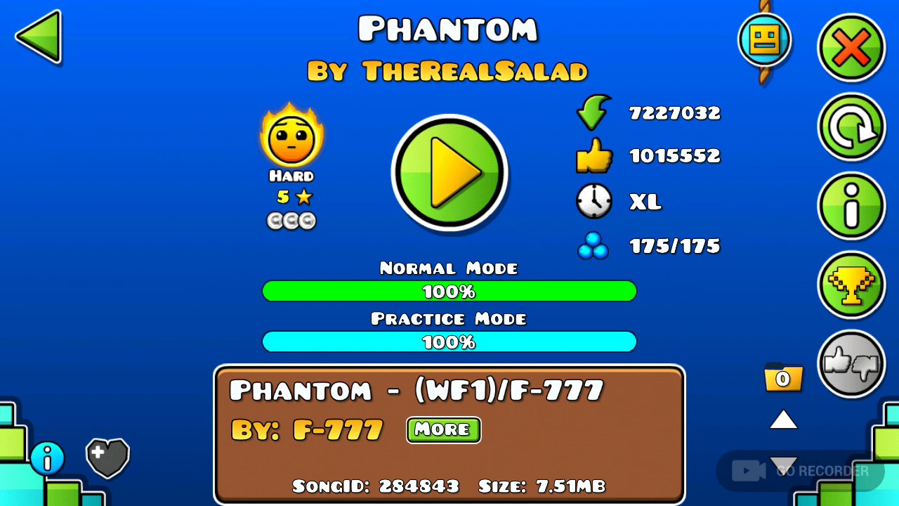 Phantom - todos os coins - Geometry dash - YouTube