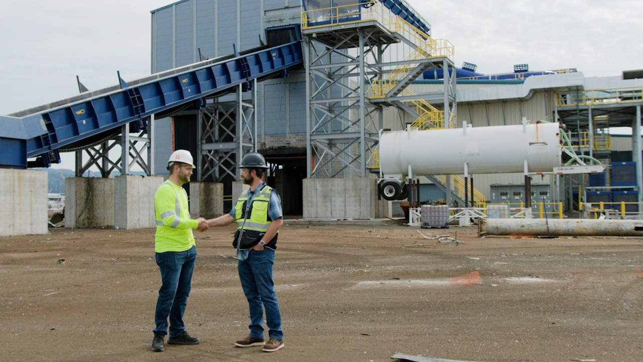 WENDT 106 HEAVY Shredder Plant with Complete Emission Control System