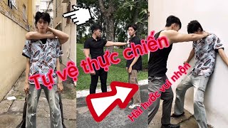 Tự vệ thực chiến tiktok doyin viral võ thuật hài hước 🤣🤣