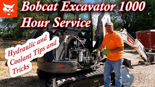 Bobcat R2 Excavator Hydraulic Service and Coolant Flush Tips and Tricks