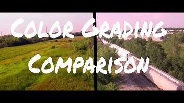 Color Grading DJI Phantom 4 Footage and DJI Phantom 3 Footage