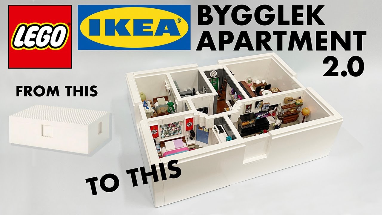 LEGO IKEA family (largest box) - YouTube