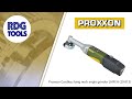 PROXXON BATTERY POWERED LONG NECK ANGLE GRINDER LHW/A (RDG TOOLS) 29 815