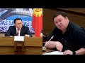 Катуу КАЙЫМ айтышты!!! Башкы Прокурор Зулушев менен Депутат Жээнчороев КАЙЫМ айтышкан ВИДЕО тарады