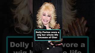 Famous Dolly Parton wore a wig her whole life because of Cher.#usa #foryou  #celebrity #dolly #cherry Net Worth