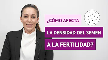 ¿Significa el esperma blanco fertilidad?