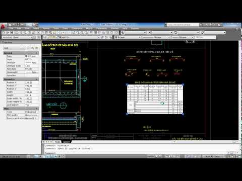 Autocad Cực hay - Cách sửa lỗi excels bị mờ khi in --- How to fix matte excels in cad !