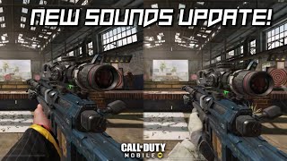 NEW GUN SOUND UPDATE in COD MOBILE (Before vs. Now)