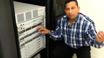 AVAYA VSP 9000 physical configuration