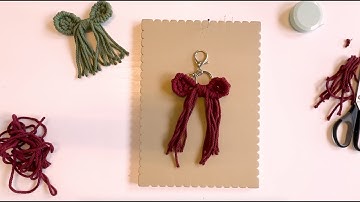 DIY Macrame Bow: Step-by-Step Tutorial