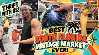 Is This South Florida’s BEST Vintage Market?! | West Palm Beach Antiques Festival