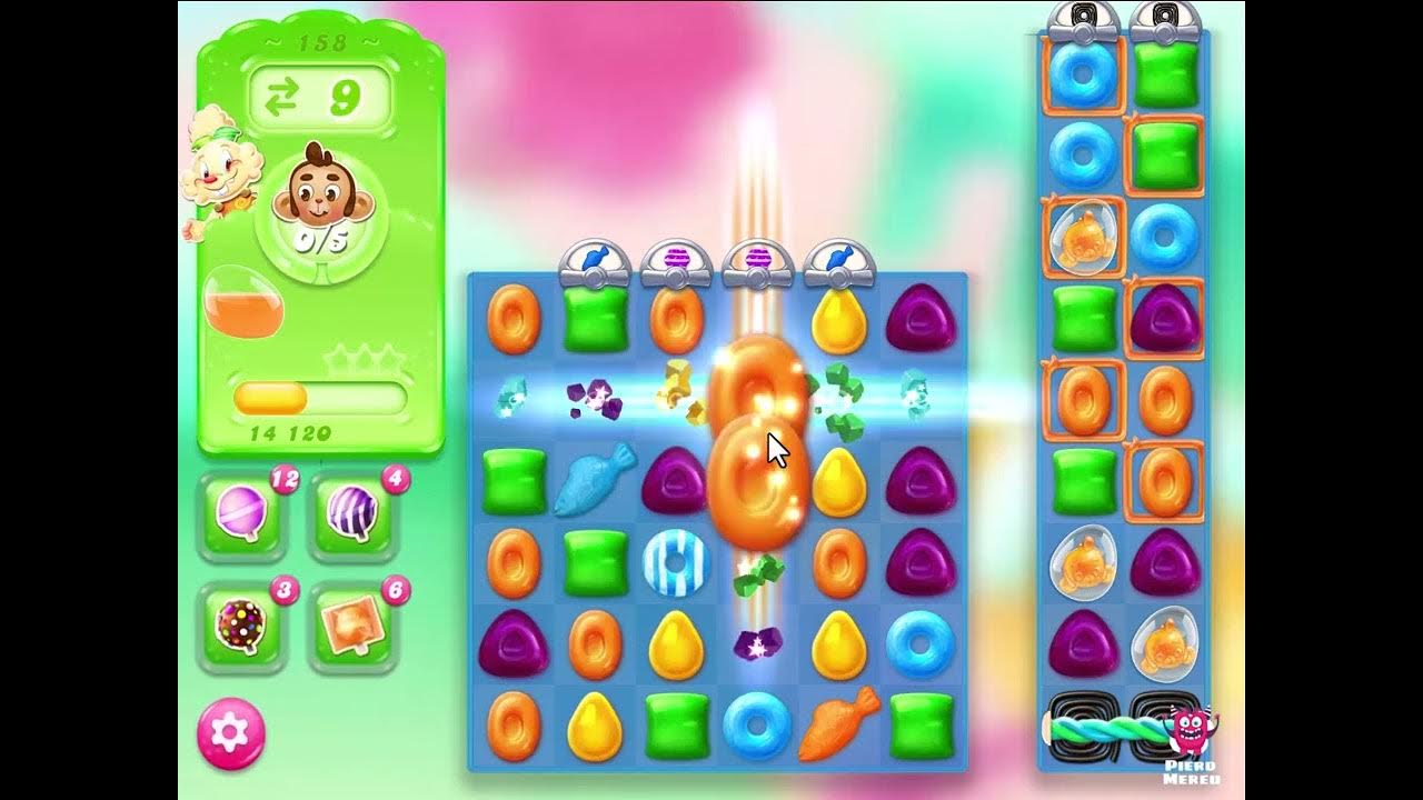 How Do I Beat Level 158 In Candy Crush Saga PLAY LEVEL 158 - Candy Crush Jelly Saga - YouTube