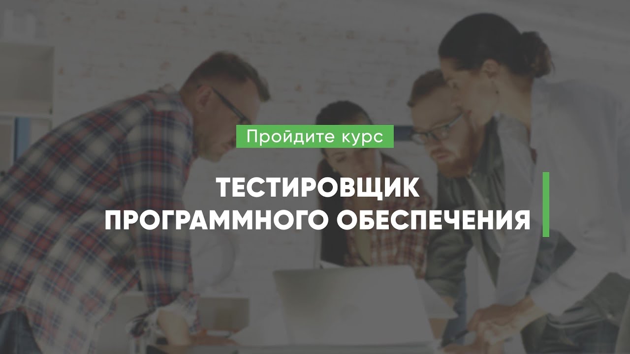 Дистанционный курс обучения «Тестировщик программного обеспечения (ПО ...