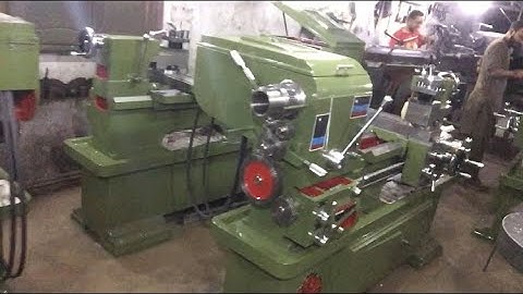 Visiting new lathe machine hi class lathe machine #technology #hardwork #machine