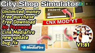 City Shop Simulator Mod Apk Unlimited Money