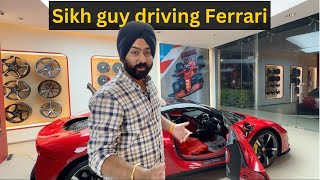 How convenient is it for a Sikh guy (with Turban) to drive a Ferrari? | Sardarcasm