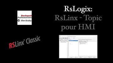 RsLogix - Topic dans RsLinx pour HMI