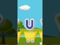 ABCD Train Song | Letters U to Z | Alphabet Learning for Kids | #kidsshorts #atoz #alphabetsong