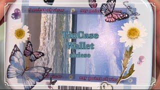 감성 블루나비 틴케이스 My Tincase Wallet