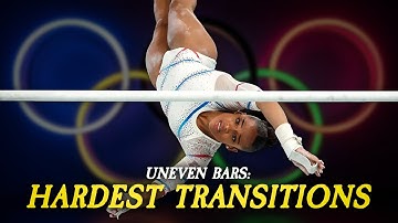 The Most Difficult Uneven Bar Transitions in Women