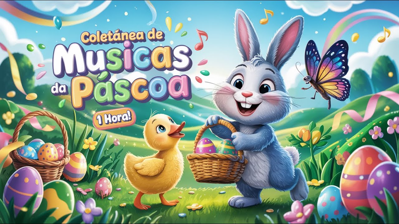 Coletânea de Músicas Infantis da Páscoa | 1 Hora de Alegria com o Boi ...
