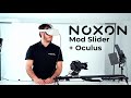 Mod slider control using oculus