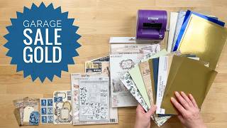 Another Garage Sale Haul - Craft Supplies