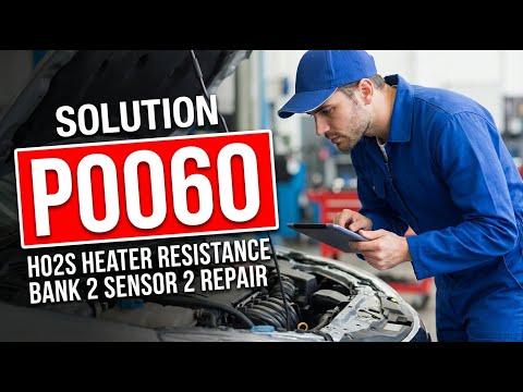 HOW TO FIX P0060 OBD II ERROR CODE - HO2S HEATER RESISTANCE BANK 2 SENSOR 2 REPAIR