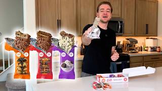 Satisfy Your Crave Protein Bars Review | High Protein No Added Sugar Variety Pack screenshot 1