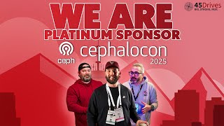 Cephalocon 2025 Preview Join Platinum Sponsor 45Drives In Vancouver