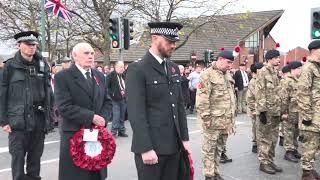 Radcliffe remembrance Sunday parade  part 1 parade ￼￼