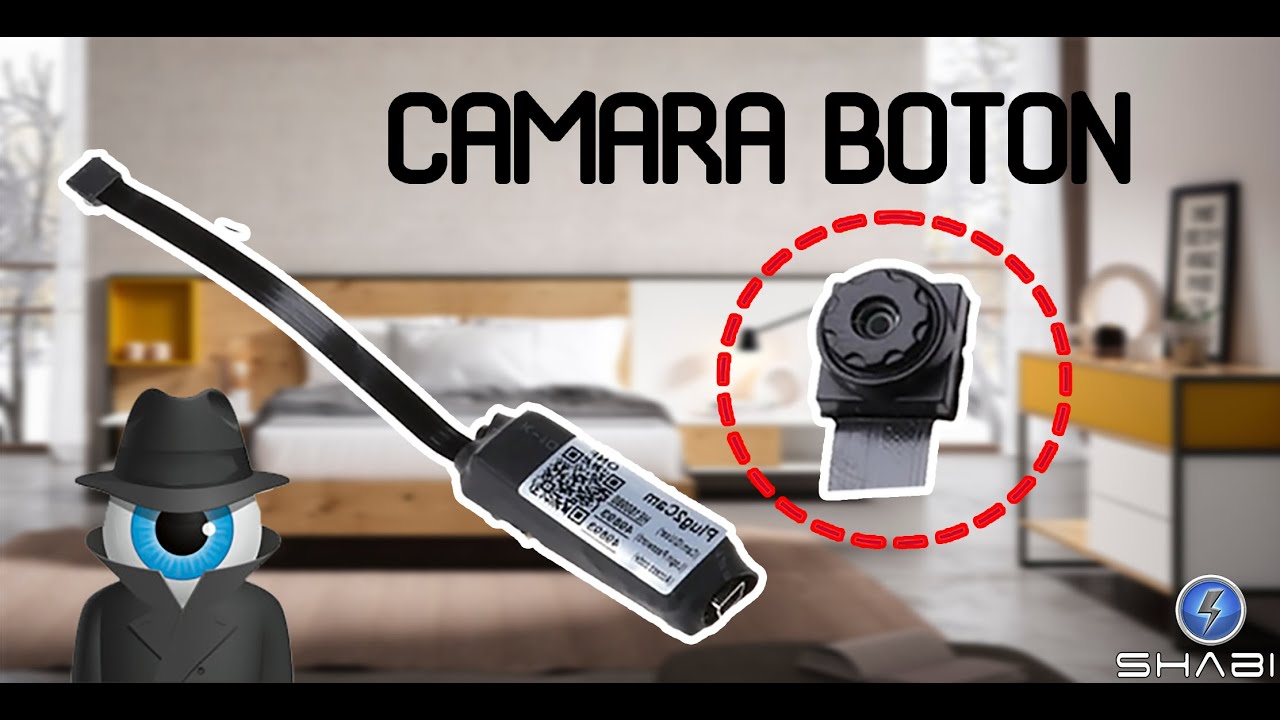 CAMARA ESPIA BOTON 